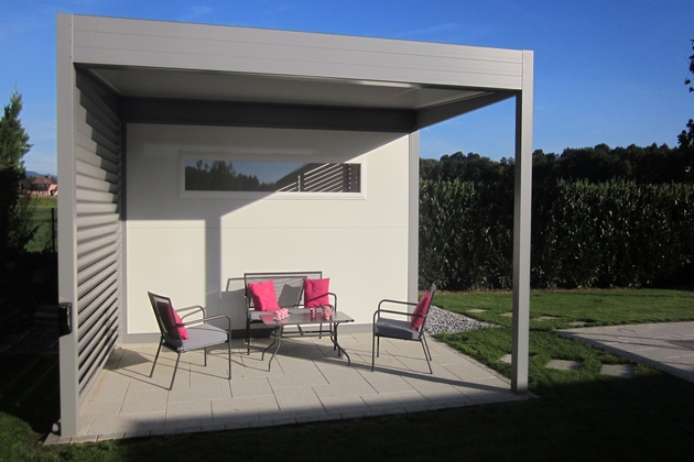 Sundgau MBJ Diffusion pergola à toiture fixe haut rhin 68 1